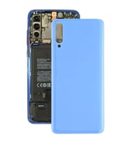 Samsung Galaxy A70 Uyumlu Arka Pil Batarya Kapağı SM-A705F (Mavi)