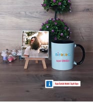 Biyolog Fotoğraflı Dekoratif Taş, Kupa Bardak Beyaz HediyeBiyologa Hediye (Model 11)