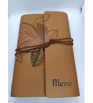 Kişiye Özel Defter, İsme Özel Defter (Kahverengi Açık)