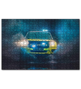 Cakapuzzle Ford Ranger Raptor Polis Aracı  Puzzle Yapboz MDF (Ahşap) (500 Parça)