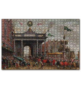 Cakapuzzle Zafer Takı ve Kralın Şehre Girişi  Puzzle Yapboz MDF (Ahşap) (500 Parça)