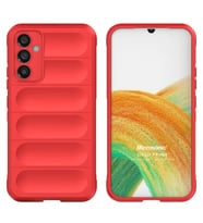 Microsonic Samsung Galaxy S24 FE Kılıf Oslo Prime Yeşil (Kırmızı)