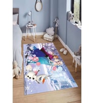 Dijital Baskılı Kaymaz Taban Yıkanabilir Kolay Temizlenir Modern Çocuk Odası Halısı NDÇ-HT-1175 (Çok Renkli)