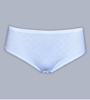 Malabadi Kadın 6 ' Lı Paket Normal Bel Jakarlı Cotton Slip 350 (Beyaz)