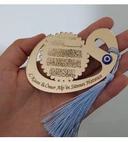 Kişiye Özel Pleksi Bebek Magnet Hatıra (Gümüş)