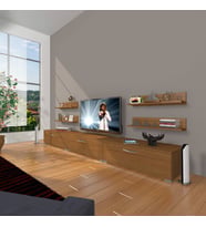 Decoraktiv Eko 270R Slm Tv Ünitesi Tv Sehpası (Ceviz)