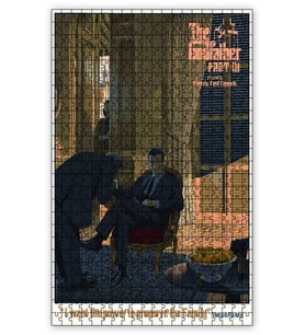 Cakapuzzle The Godfather 3 Puzzle Yapboz MDF (Ahşap) (500 Parça)