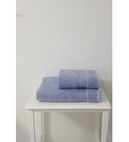 %100 Pamuk Havlu 2 li Set ( 1 Adet 70X140 Banyo Havlusu + 1 Adet 50X90 El Yüz Havlusu) (Koyu Gri)