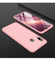 Galaxy A20 Kılıf Zore Ays Full Koruma Kılıf (Rose)