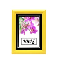 10X15 CM Fotoğraf Çerçevesi Siyah Modern Ofis Sanat Ev Home Ofis Dekoratif Çerçeveler Ev Oturma Odası Salon Dekorasyon Resim Çerçeveleri Diploma Belge Sertifika Çerçeveleri (Sarı)
