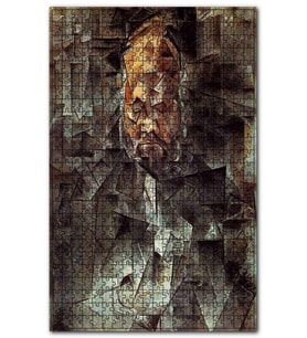Cakapuzzle Portrait of Ambroise Vollard 1910 by Picasso Puzzle Yapboz MDF(Ahşap) (500 Parça)