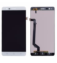 Lenovo K5 Note A7020 Lcd Ekran Dokunmatik Çıtasız  A+++Süper Kalite (Beyaz)