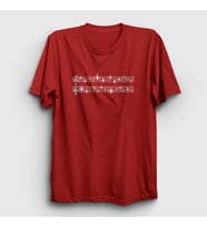 Presmono Unisex Sarı Music Pilot Airplane Uçak T-Shirt 408370tt (Kırmızı)
