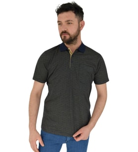Erkek Polo Yaka Cepli Tişört BGL-ST02794 (KAHVE)
