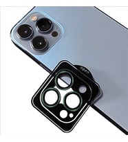 Apple iPhone 12 Pro Zore CL-09 Kamera Lens Koruyucu (Koyu Yeşil)