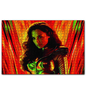 Cakapuzzle  Gal Gadot Görseli  Puzzle Yapboz MDF (Ahşap) (500 Parça)