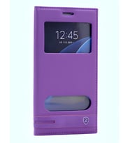 Galaxy C5 Kılıf Elite Kapaklı Kılıf (Mor)