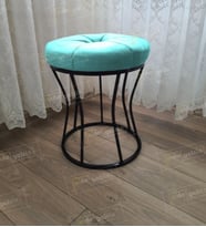 Kum Saati Dilimli Makyaj Pufu Kara İnci (Turkuaz)