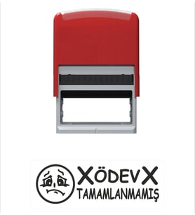 Ödev Tamamlanmamış Öğretmen Kaşesi 2 (Siyah)