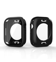 Apple Watch 40mm 360 Korumalı Kasa ve Ekran Koruyucu 12 (Siyah)