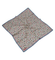 Mısırlı Eşarpları  Silky Cocoon Eşarp (Çok Renkli-Beyaz)
