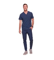 Cherokee Infinity CKE900A-CKE200A Medikal Giyim Doktor Scrubs Cerrahi Takım Likralı Hastane Üniforması (Lacivert)