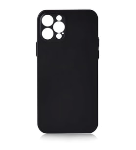 iPhone 12 Pro Max Kılıf ????Slims Mat ve Ultra İnce Kılıf (Siyah)