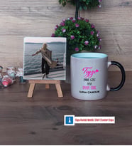 Teyze Daha Cool Fotoğraflı Dekoratif Taş, Kupa Bardak Beyaz Hediye (Model 9)