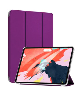 Microsonic Apple iPad Pro 11'' 2020 2. Nesil Kılıf (A2228-A2068-A2230) Smart Case ve Arka Kapak (Mor)
