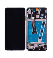 Qudex   P30 Lite 64 GB ile Uyumlu Lcd Ekran Dokunmatik Çıtalı (Siyah)