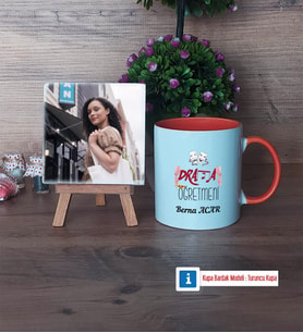Drama Öğretmeni Fotoğraflı Dekoratif Taş, Kupa Bardak Beyaz Hediye Öğretmenler Günü Hediyesi (Model 13)