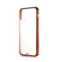 Apple iPhone 12 Mini Kılıf Mat Sert Plastik Airbagli Kılıf (Kırmızı)