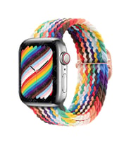Apple Watch 44/45/46/49mm Kordon Örgü Kordon Örgü Tokalı Band 2/3/4/5/6/se/7/8/9 (Gri - Siyah - Beyaz)