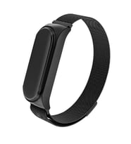 Xiaomi Mi Band 6 KRD-01 Metal Kordon (Kırmızı-Mavi)