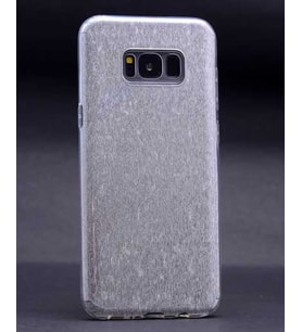Galaxy S8 Plus Kılıf Zore Shining Simli Silikon Kılıf (Gümüş)