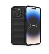 Apple iPhone 16 Pro Kılıf Elde Tutma Kolaylıkla Kaydırmaz Kenar Line Dizayn Opti (Siyah)