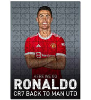 Cakapuzzle Cristano Ronaldo Tekrar Manu'da Görseli Puzzle Yapboz MDF (Ahşap) (255 Parça)
