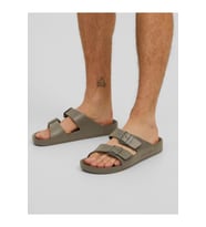Jack & Jones Erkek Sandalet Slip On Arizona Terlik - 12204004 (Oliv)