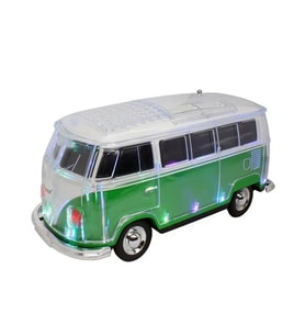 1967 Model T1 Klasik Vosvos Minibüs Bluetooth Hoparlör Fm Radyo USB Tf Aux Destekli Speaker (Yeşil)