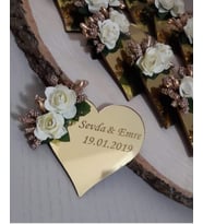 Kişiye Özel Pleksi Magnet Hatıra (Gümüş)