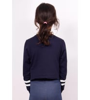 Toontoy Kız Çocuk Yıldızlı Dream Baskılı Sweatshirt (Lacivert)