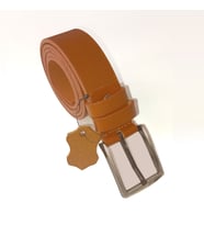 Erkek %100 Hakiki Deri Kemer 4Cm (Taba)