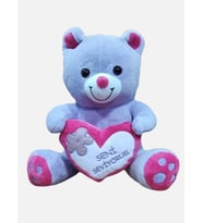 Gran Toys Kalpli Peluş Ayı - 50CM (Lila)