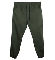 Erkek Büyük Beden 100 Kilo-180 Kilo Arası İçin Uygun Gabardin Jogger Pantolon (Haki)