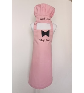 Çocuk Mutfak Ve Etkinlik Önlüğü 0-12 Yaş Pembe, Mavi, Siyah Renk (Pembe)