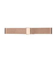 PASLANMAZ ÇELİK MİLANO İNCE HASIR KORDON - GOLD - 10MM (Rose)