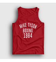 Presmono Unisex Sarı 1984 Mike Tyson Atlet 157350tt (Kırmızı)