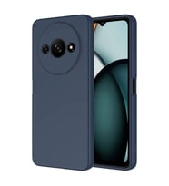 Xiaomi Redmi A3 4G 2024 Kılıf Zore Mara Lansman Kapak (Lacivert)