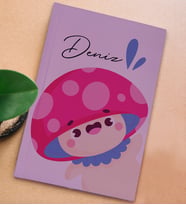 BK Gift Kişiye Özel İsimli Sert Kapaklı Lila Defter, Arkadaşa Hediye, Yeni İş Hediyesi, Anı Defteri, Doğum Günü Hediyesi-1 (Model 6)