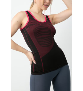 Sporcu Unisex Gym Seamless Dikişsiz T-shirt (Siyah)